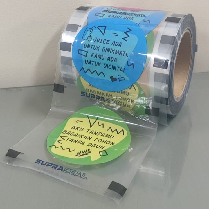 POLYROLL LID CUP 4 COLOR/130 MM X 125 MTR