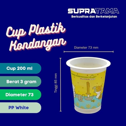 [35.007.00001] CUP 200 ML - KONDANGAN